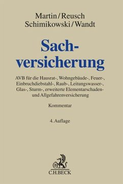 Sachversicherung - Reusch, Peter (Hrsg.). Sonstige Adaption von Armbrüster, Christian. Schimikowski, Peter (Hrsg.). Sonstige Adaption von Fortmann, Michael. Wandt, Manfred (Hrsg.). Sonstige Adaption von Gal, Jens. Martin, Anton (Hrsg.).