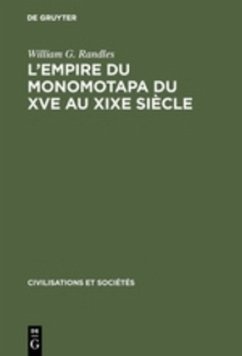 L'empire du Monomotapa du XVe au XIXe siècle - Randles, William G.