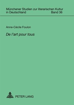 Cover 'De l'art pour tous'