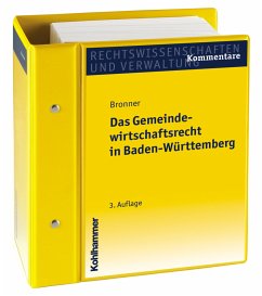 Cover Das Gemeindewirtschaftsrecht in Baden-Württemberg, Kommentar