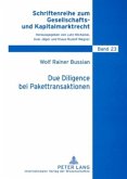 Due Diligence bei Pakettransaktionen