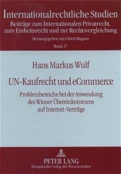UN-Kaufrecht und eCommerce - Wulf, Hans Markus