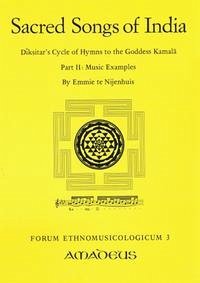 Sacred Songs of India - Nijenhuis, Emmie te; Gupta, Sanjukta
