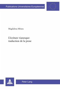 L¿écriture vianesque : traduction de la prose - Mitura, Magdalena