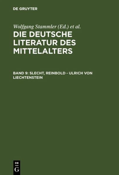 Slecht, Reinbold - Ulrich von Liechtenstein Slecht, Reinbold - Ulrich von Liechtenstein