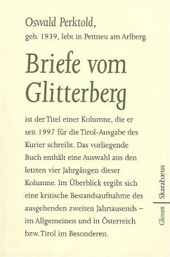 Briefe vom Glitterberg - Perktold, Oswald