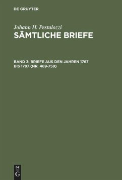 Briefe aus den Jahren 1767 bis 1797 (Nr. 469-759)