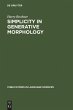 Simplicity in Generative Morphology - Bild 1