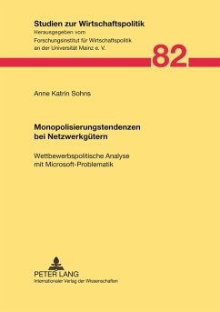 Cover Monopolisierungstendenzen bei Netzwerkgütern