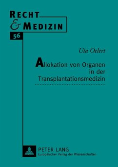 Cover Allokation von Organen in der Transplantationsmedizin