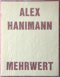 Mehrwert - Hanimann, Alex