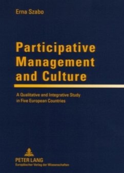 Participative Management and Culture - Szabo, Erna