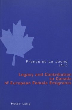 Cover Legacy and Contribution to Canada of European Female Emigrants