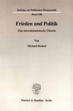 Cover Frieden und Politik.