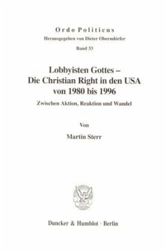 Cover Lobbyisten Gottes - Die Christian Right in den USA von 1980 bis 1996.