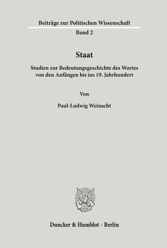 Staat. - Weinacht, Paul-Ludwig