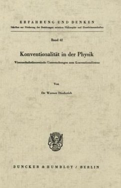 Konventionalität in der Physik. - Diederich, Werner