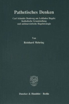 Cover Pathetisches Denken.