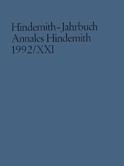 Cover Hindemith-Jahrbuch