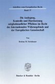 Die Auslegung, Kontrolle und Durchsetzung mitgliedstaatlicher Pflichten im Recht des Internationalen Währungsfonds und d