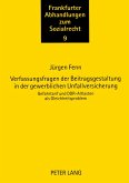 Verfassungsfragen der Beitragsgestaltung in der gewerblichen Unfallversicherung Verfassungsfragen der Beitragsgestaltung in der gewerblichen Unfallversicherung