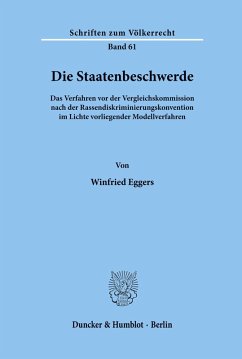 Cover Die Staatenbeschwerde.