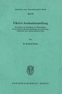 Cover Fiktive Auslandszustellung.