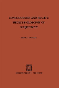 Consciousness and Reality: Hegel¿s Philosophy of Subjectivity - Navickas, J. L.