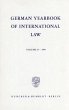 German Yearbook of International Law /... - Bild 1