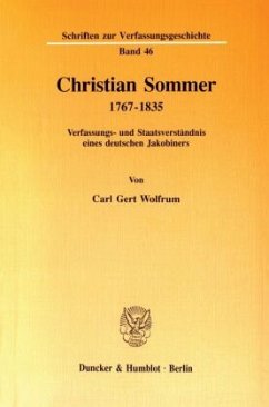Cover Christian Sommer 1767-1835.