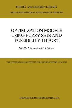 Optimization Models Using Fuzzy Sets and Possibility Theory - Kacprzyk, J. / Orlovski, S.A. (eds.)