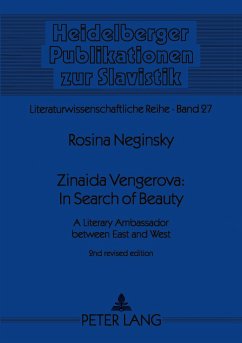 Zinaida Vengerova: In Search of Beauty - Neginsky, Rosina
