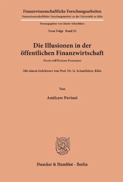 Die Illusionen in der öffentlichen Finanzwirtschaft. - Puviani, Amilcare