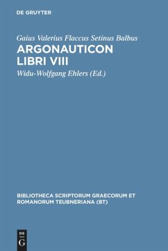 Argonauticon libri VIII - Valerius Flaccus Setinus Balbus, Gaius