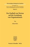 Der Einfluß von Werten auf die Gestaltung von Organisationen.