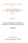 Wachstumsbiologische Untersuchungen an deutschen und chinesischen Weizensorten.