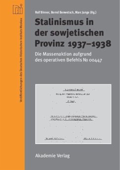 Stalinismus in der sowjetischen Provinz 1937-1938