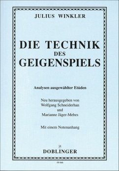 Die Technik des Geigenspiels