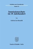 Immissionsschutz im 19. Jahrhundert.