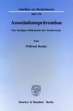 Assoziationsprävention. - Bottke, Wilfried