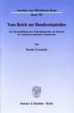 Cover Vom Reich zur Bundesstaatsidee.