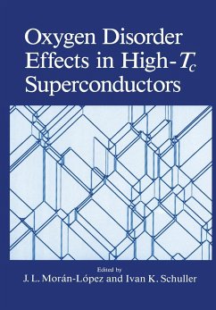 Oxygen Disorder Effects in High-Tc Superconductors - Schuller, Ivan K.; Moran-Lopez, Jose L.