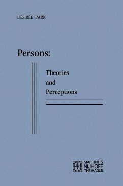 Persons: Theories and Perceptions - Park, Désirée