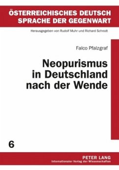 Neopurismus in Deutschland nach der Wende - Pfalzgraf, Falco