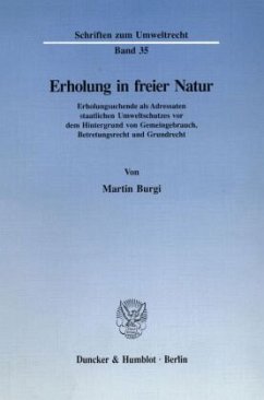 Erholung in freier Natur. - Burgi, Martin