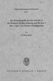 Die Zensurbegriffe des Art. 118 Abs. 2 der Weimarer Reichsverfassung und des Art. 5 Abs. 1 Satz 3 des Bonner Grundgesetz