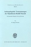 Anthropologische Voraussetzungen der Staatstheorie Rudolf Smends.