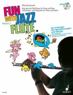 Fun with Jazz Flute, für Flöte u. Klavier, m. Audio-CD - Fun with Jazz Flute