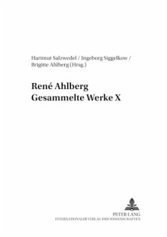 René Ahlberg- Gesammelte Werke X
