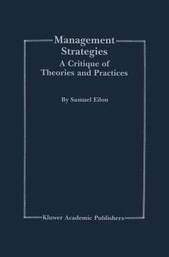 Management Strategies - Eilon, Samuel